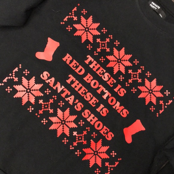 New Shop Private Party sweater size Small - Picture 2 of 5